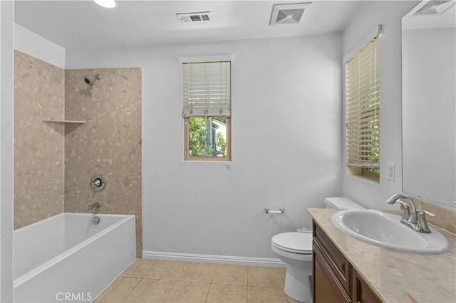 41 Keepsake, Irvine, CA 92618 - full bathroom featuring vanity, tile patterned flooring, and tub / shower combination