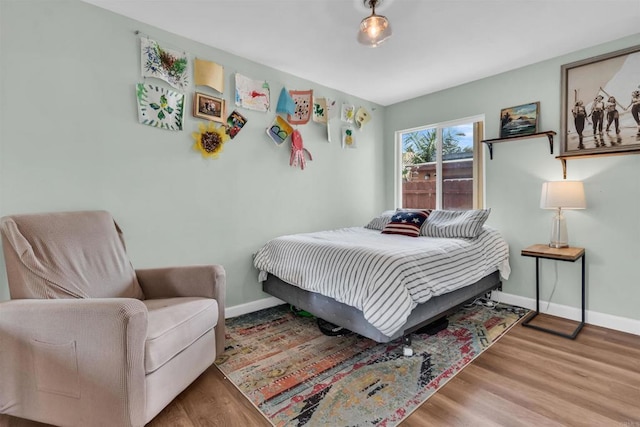 552 Emory St, Imperial Beach, CA 91932 - bedroom with baseboards and wood finished floors