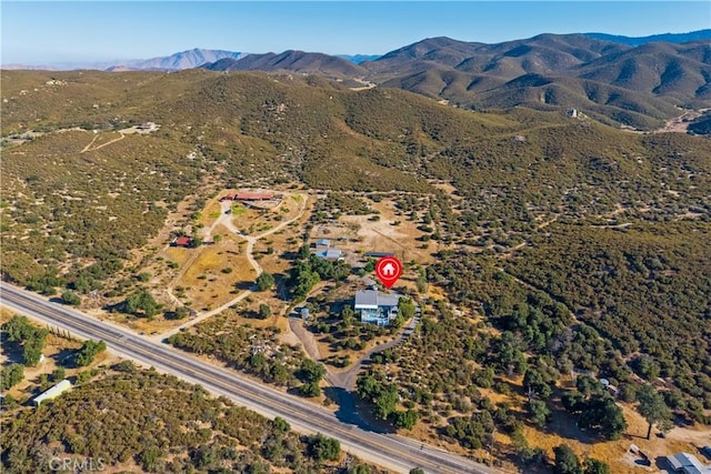 36227 Montezuma Valley Rd, Ranchita, CA 92066 - view of property location featuring mountains