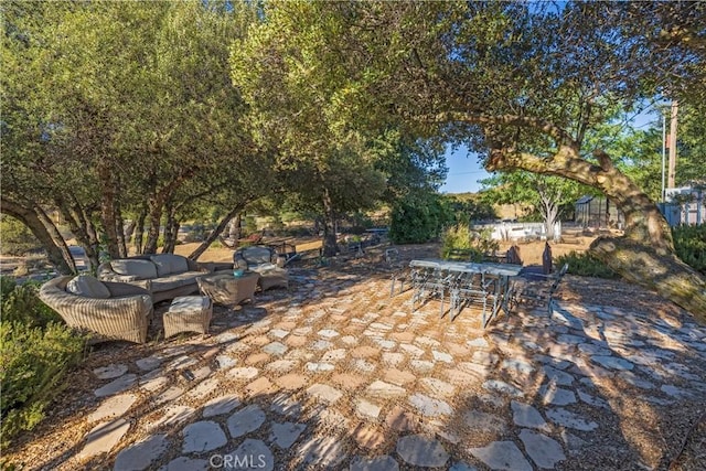 36227 Montezuma Valley Rd, Ranchita, CA 92066 - view of patio / terrace with outdoor dining space