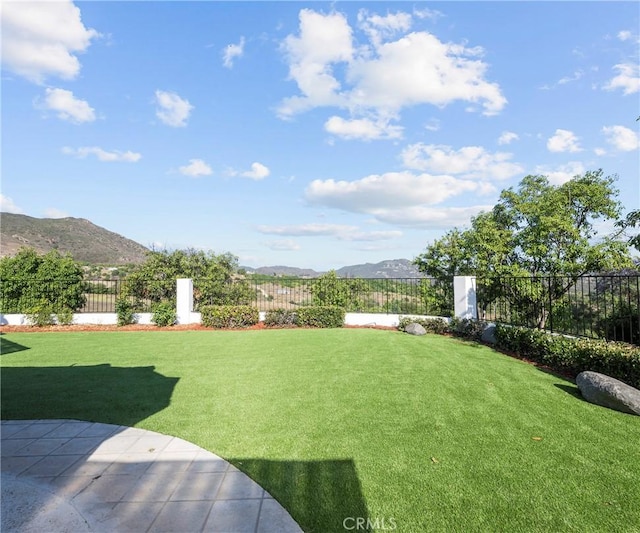 40620 Via Ranchitos, Fallbrook, CA 92028 - view of yard with a mountain view