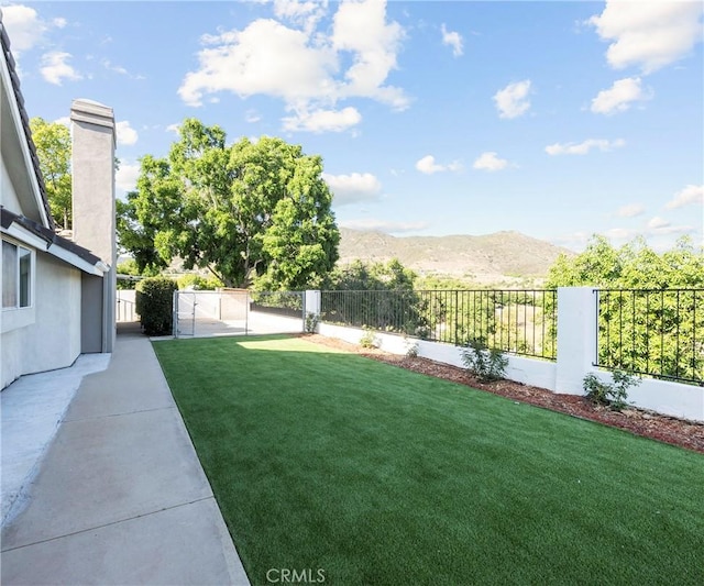 40620 Via Ranchitos, Fallbrook, CA 92028 - fenced yard with a mountain view