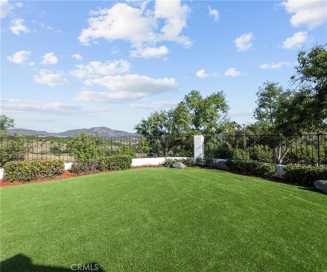40620 Via Ranchitos, Fallbrook, CA 92028 - view of yard with a mountain view