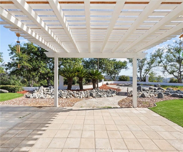 40620 Via Ranchitos, Fallbrook, CA 92028 - view of patio / terrace featuring a pergola