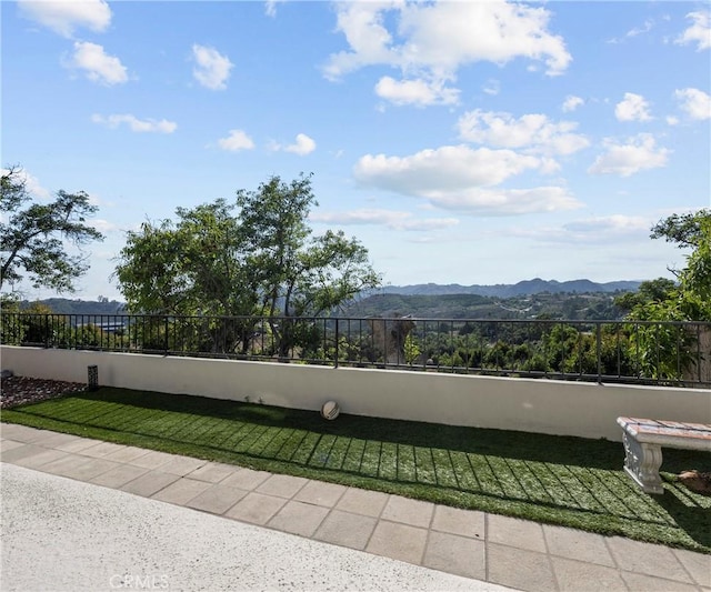 40620 Via Ranchitos, Fallbrook, CA 92028 - view of patio featuring a mountain view