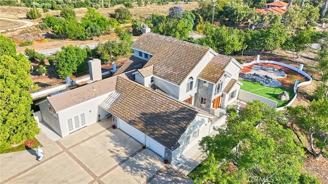 40620 Via Ranchitos, Fallbrook, CA 92028 - aerial view of property and surrounding area
