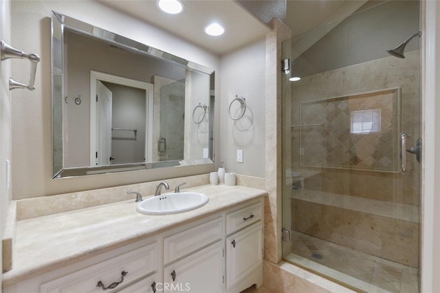 38 Toulon, Laguna Niguel, CA 92677 - full bath featuring vanity and a stall shower