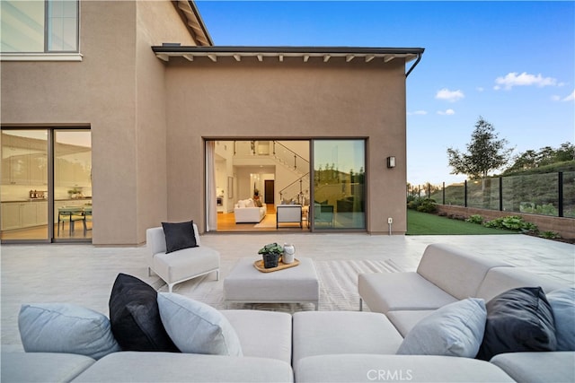 101 Lustro, Irvine, CA 92602 - view of patio with outdoor lounge area