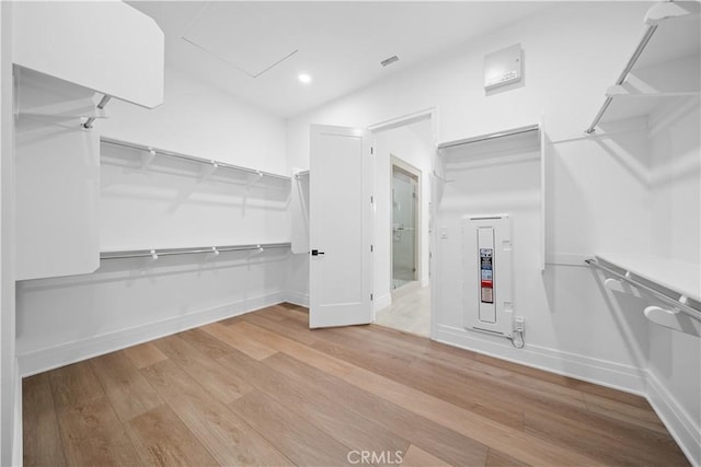 101 Lustro, Irvine, CA 92602 - walk in closet with wood finished floors