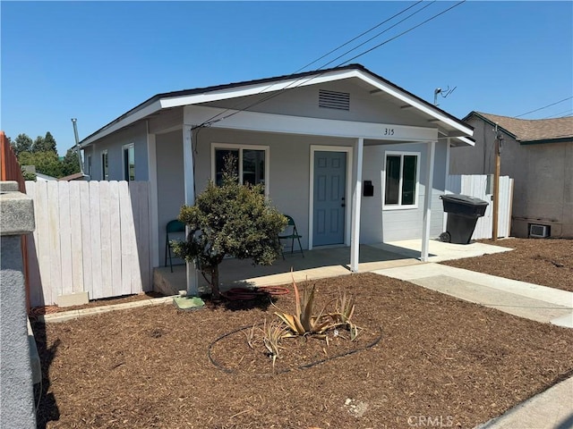315 S Walnut Ave, Placentia, CA 92870 - view of front of house featuring covered porch