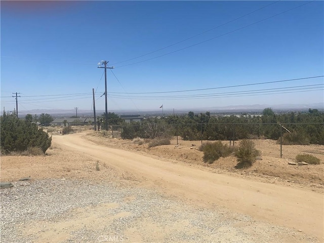 8978 Broken Spur Rd, Pinon Hills, CA 92372 - view of dirt / gravel road