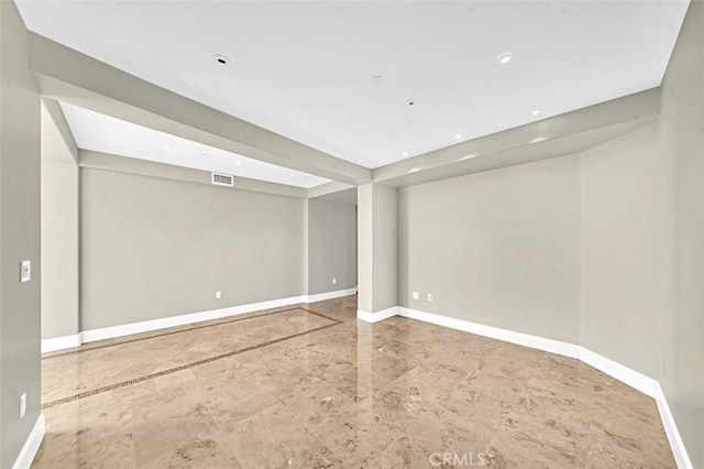 5124 Scholarship Unit 1007, Irvine, CA 92612 - empty room with baseboards and recessed lighting