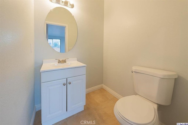 25401 Holly Beach Dr, Saugus, CA 91350 - bathroom with vanity and tile patterned flooring