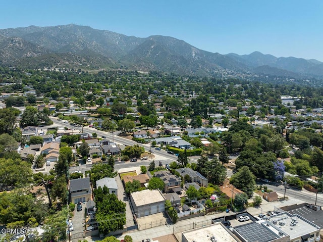 3910 Vista Ct, La Crescenta, CA 91214 - bird's eye view of a mountainous background