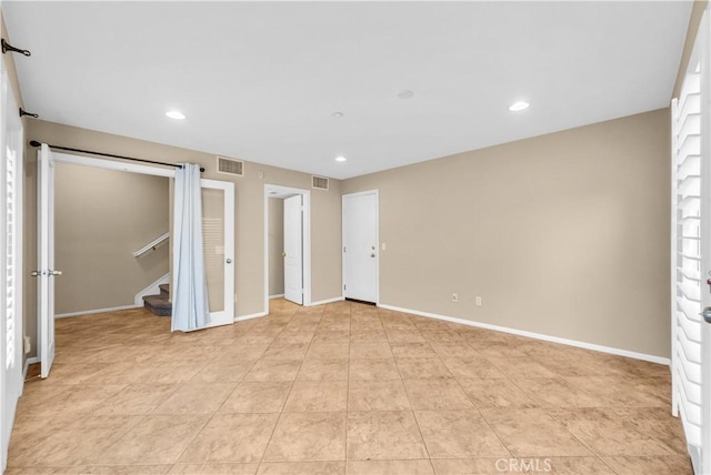 284 Tustin Field Dr, Tustin, CA 92782 - unfurnished bedroom featuring recessed lighting and light tile patterned flooring