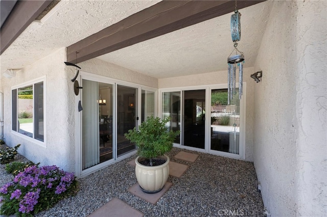 9430 Valley View St, Rancho Cucamonga, CA 91737 - property entrance featuring stucco siding