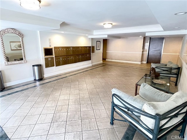 5310 Zelzah Ave Unit 312, Encino, CA 91316 - building lobby with ornamental molding and recessed lighting