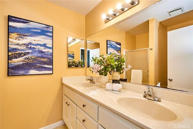 1116 Cleghorn Dr Unit B, Diamond Bar, CA 91765 - full bath featuring double vanity and a shower stall