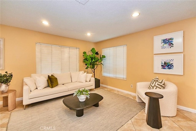 1116 Cleghorn Dr Unit B, Diamond Bar, CA 91765 - living area with light tile patterned floors and recessed lighting