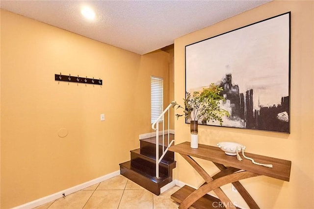 1116 Cleghorn Dr Unit B, Diamond Bar, CA 91765 - stairs featuring baseboards and tile patterned floors