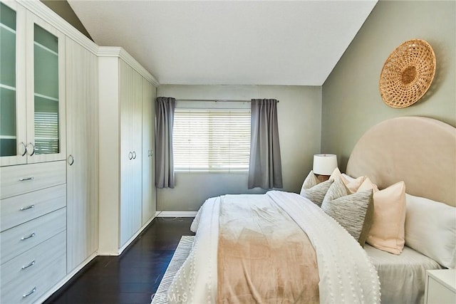 1116 Cleghorn Dr Unit B, Diamond Bar, CA 91765 - bedroom with dark wood-style floors and baseboards