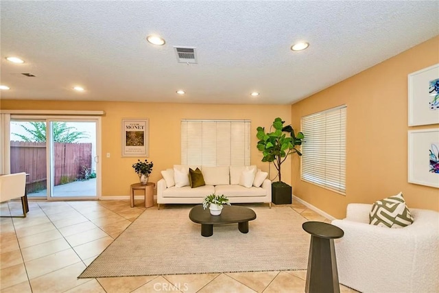1116 Cleghorn Dr Unit B, Diamond Bar, CA 91765 - living room with recessed lighting and light tile patterned flooring