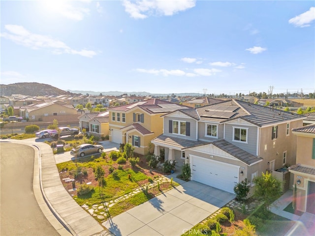 28426 Joey Ct, Menifee, CA 92585 - aerial view of residential area featuring a mountain backdrop