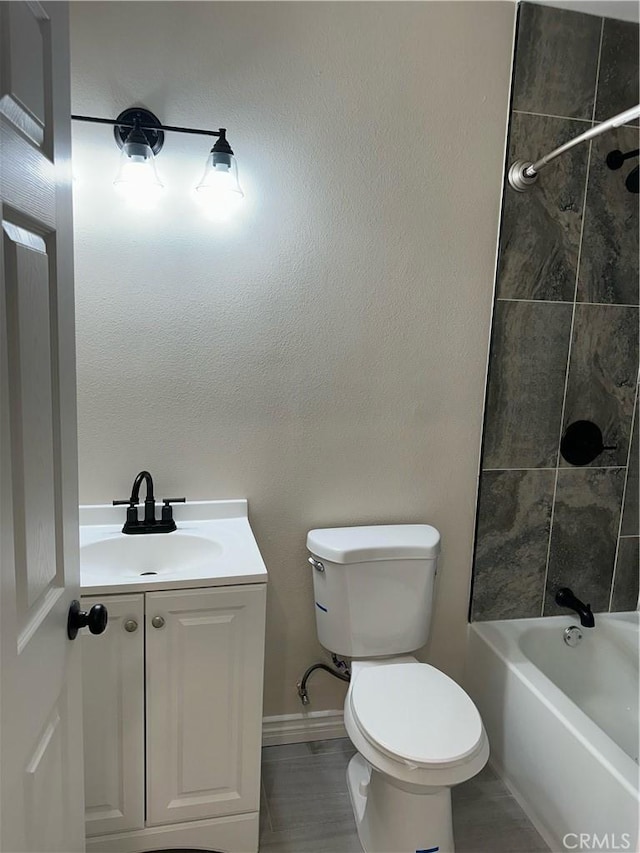 2311 5th St, Riverside, CA 92507 - bathroom featuring vanity and shower / tub combination