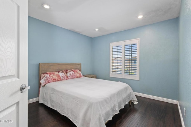 3328 Whispering Palms, Pico Rivera, CA 90660 - bedroom with wood-type flooring and recessed lighting