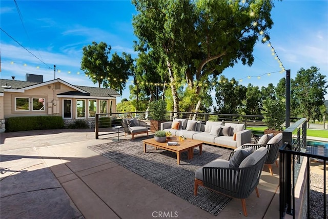 18310 Canon St, Devore, CA 92407 - view of patio with outdoor lounge area