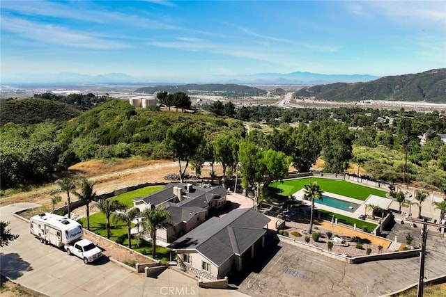 18310 Canon St, Devore, CA 92407 - drone / aerial view of mountains