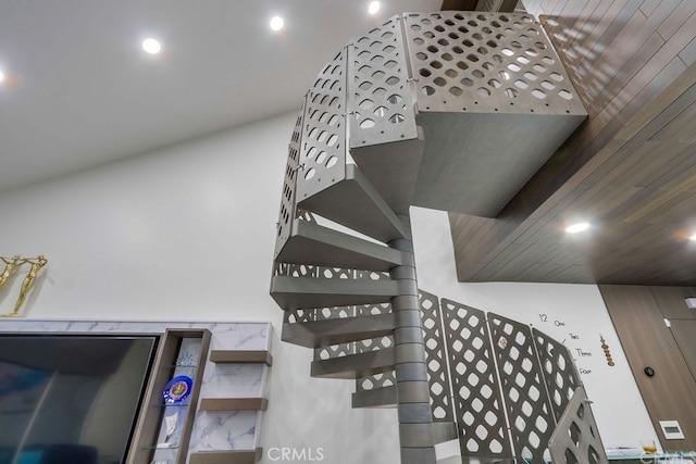 2727 Pine Creek Cir, Fullerton, CA 92835 - stairs with recessed lighting