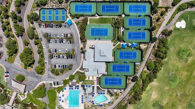 22 Brassie Ln, Coto De Caza, CA 92679 - aerial view of a pool