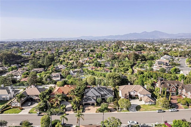 25291 Derbyhill Dr, Laguna Hills, CA 92653 - aerial view of residential area featuring a mountain backdrop