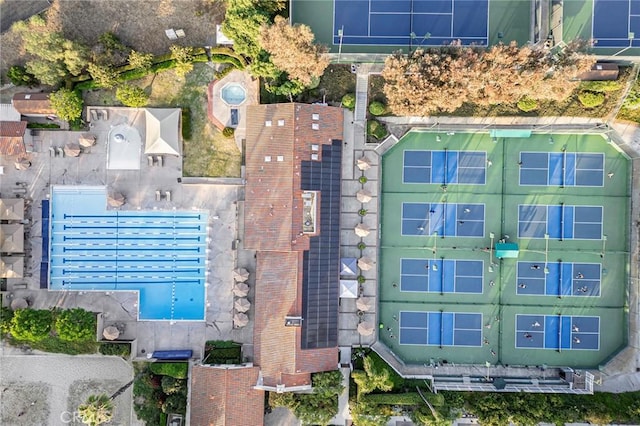 25291 Derbyhill Dr, Laguna Hills, CA 92653 - drone / aerial view