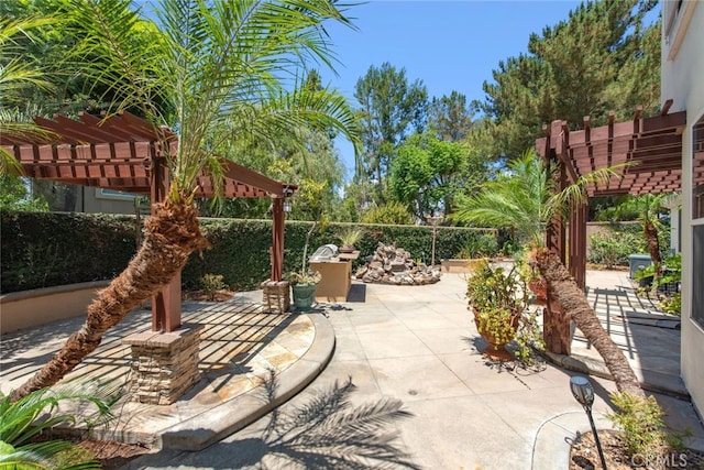 2 Shadow, Irvine, CA 92620 - fenced backyard featuring a pergola and a patio area