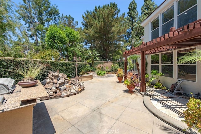 2 Shadow, Irvine, CA 92620 - view of patio with a pergola