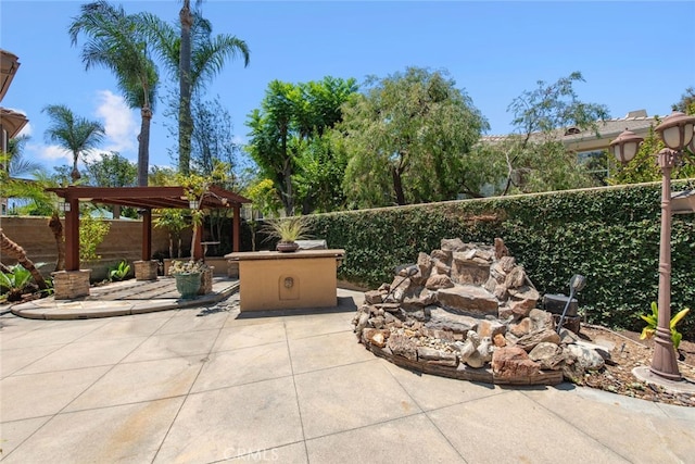 2 Shadow, Irvine, CA 92620 - fenced backyard featuring a patio and a pergola