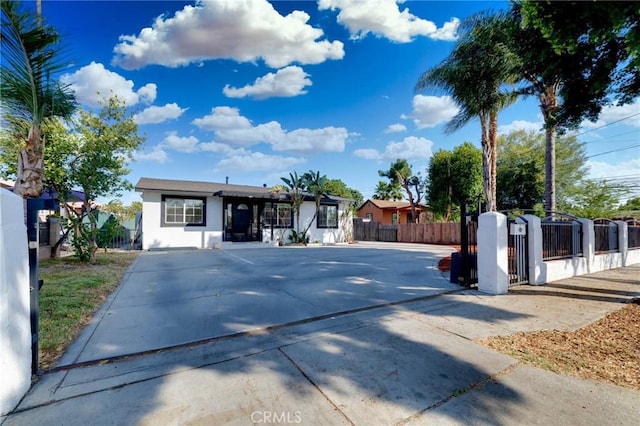 3310 Mangum St, Baldwin Park, CA 91706 - ranch-style home featuring stucco siding and a fenced front yard