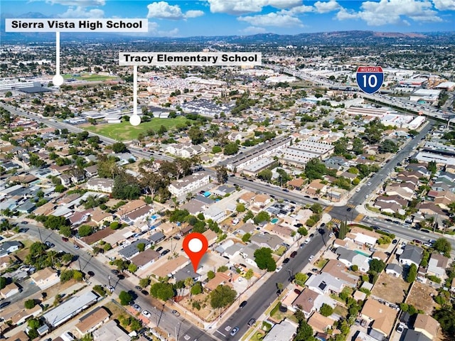 3310 Mangum St, Baldwin Park, CA 91706 - aerial view of property and surrounding area