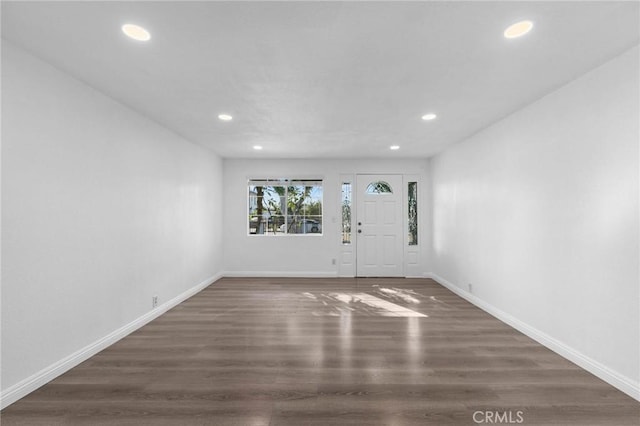 3310 Mangum St, Baldwin Park, CA 91706 - entryway with recessed lighting and wood finished floors