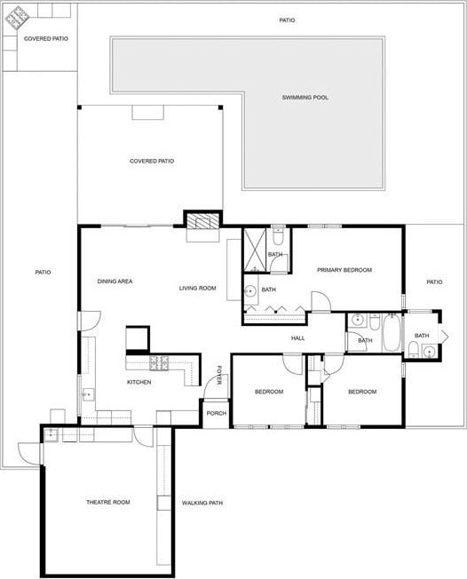 5837 Los Arcos Way, Buena Park, CA 90620 - view of room layout