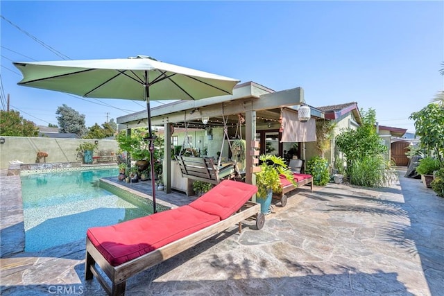 5837 Los Arcos Way, Buena Park, CA 90620 - fenced backyard featuring a patio area