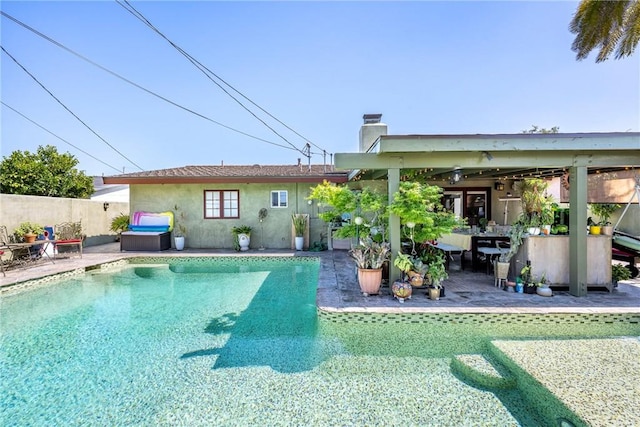 5837 Los Arcos Way, Buena Park, CA 90620 - view of swimming pool featuring a patio