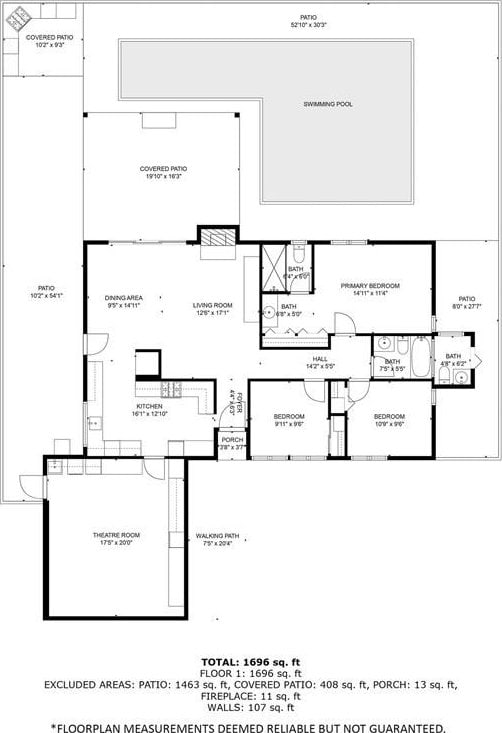 5837 Los Arcos Way, Buena Park, CA 90620 - view of property floor plan