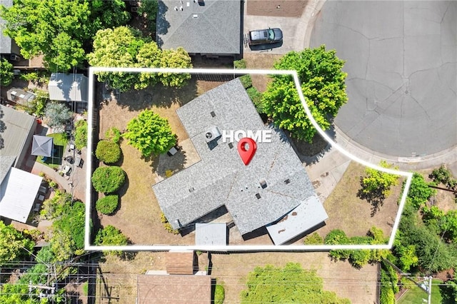 886 Lynn Ln, Chico, CA 95926 - aerial overview of property's location featuring property boundaries highlighted