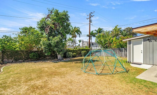 8213 Strub Ave, Whittier, CA 90602 - fenced backyard with a shed