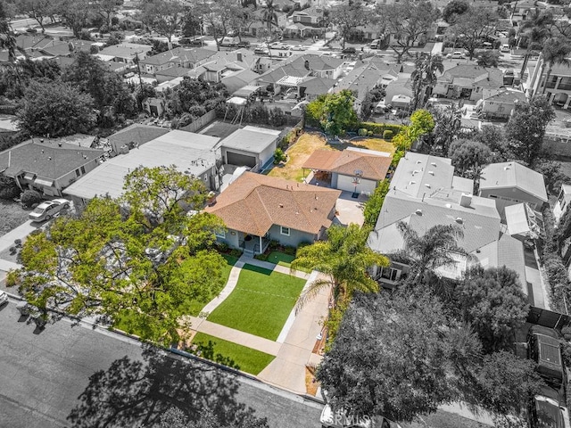 8213 Strub Ave, Whittier, CA 90602 - aerial perspective of suburban area