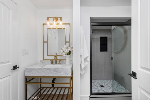 952 Via Del Monte, Palos Verdes Estates, CA 90274 - bathroom with a stall shower and a sink