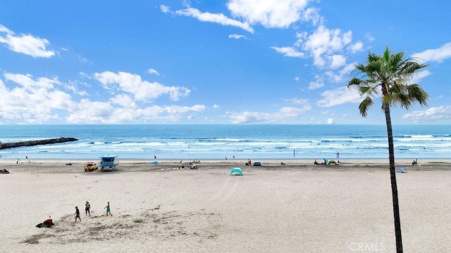 1202 N Pacific St Unit 203A, Oceanside, CA 92054 - water view featuring nearby beach